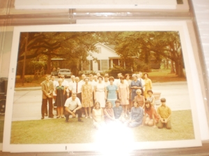 Which eventually led to all this - family reunion late 1960's